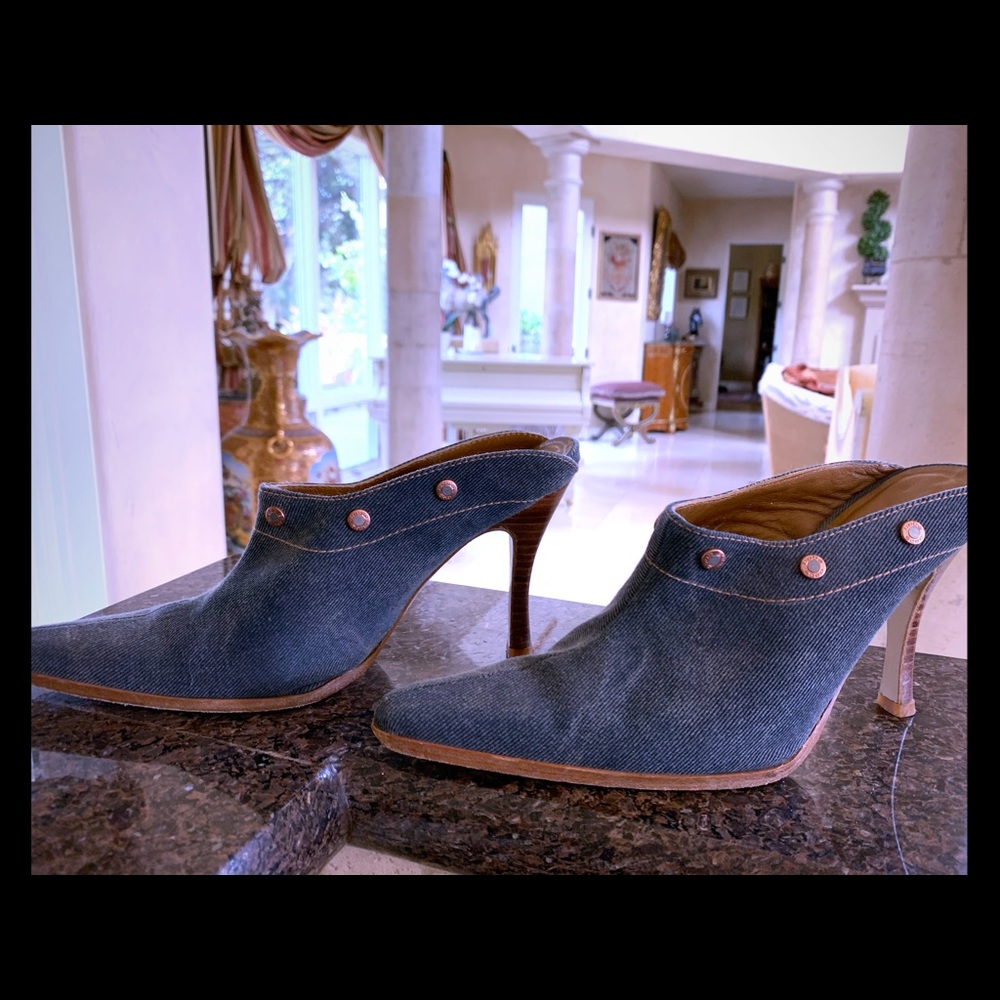 Vintage Bebe mules